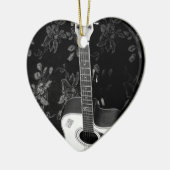 Muziek Mijn ballen Keramisch Ornament (Links)