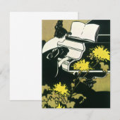 muziek, Miss Traumerei die Piano speelt, Reed (Voorkant / Achterkant)