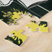  muziek, Miss Traumerei die Piano speelt, Reed Legpuzzel (Zijkant)