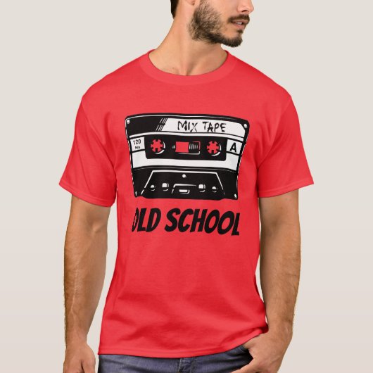 Muziek - Mix Tape T-shirt (Voorkant)