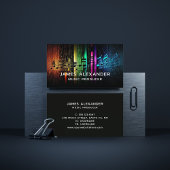 Muziek Modern Trendy Stylish Music Producer Visitekaartje