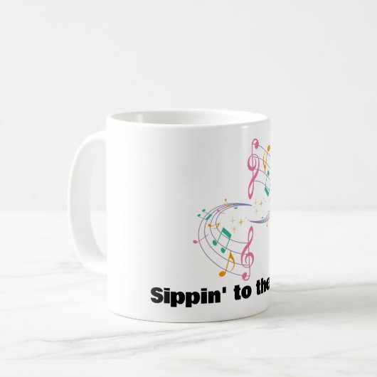 Muziek mok (Voorkant links)