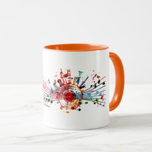 Muziek mok (Voorkant rechts)