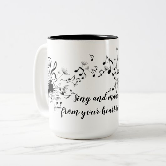 Muziek Mok maken (Voorkant links)