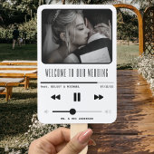 Muziek MP3-speler White Wedding Program Handwaaier