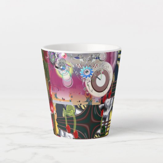 Muziek Muizen Latte Mok (Voorkant)