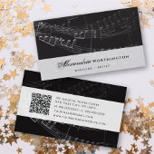 Muziek Musical Symphony Notes Song Zingende Arties Visitekaartje