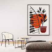 Muziek Muur Art Decor Canvas Afdruk