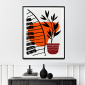 Muziek Muur Art Decor Canvas Afdruk
