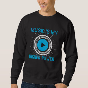 Muziek - Muziek is mijn hoogste kracht Trui