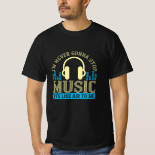 Muziek - Muziek is net als lucht voor mij T-shirt