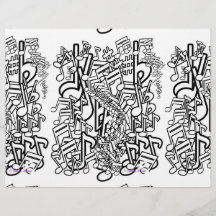 Muziek Muziek Kinder Kleurplaat Placemat