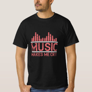 Muziek - Muziek maakt me droog T-shirt