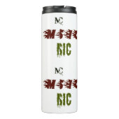 Muziek muziek muziek thermosbeker (Achterkant)