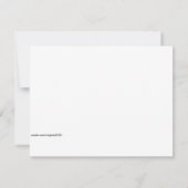 Muziek, muziek...populair design kaart (Achterkant)