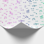 muziek, muzikaal, noot, melodie, zwart, geluid, sl cadeaupapier (Hoek)