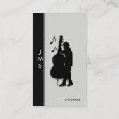 Muziek / Muzikaans Visitekaartje (Achterkant)