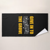 Muziek naar de grove badhanddoek (Badhanddoek)