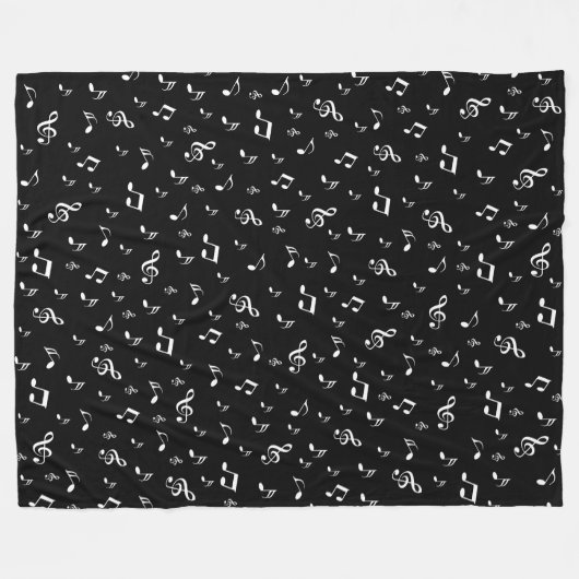 muziek, noot, slim, band, symbool, glanzend, elega fleece deken (Voorkant (Horizontaal))