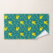 Muziek Note Chick Patroon Bad Handdoek (Handdoek)