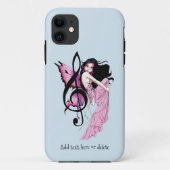 Muziek Note Fairy Case-Mate iPhone Case (Achterkant)