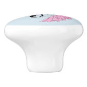 Muziek Note Fairy Keramische Knop (Zijkant)