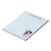 Muziek Note Fairy Notitieblok (Linkerzijde)