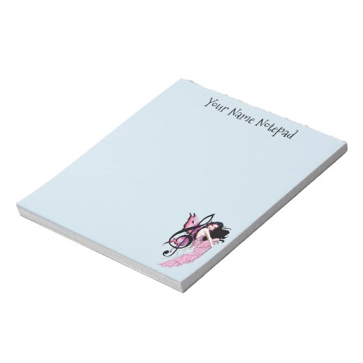 Muziek Note Fairy Notitieblok (Linkerzijde)