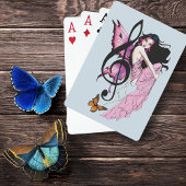 Muziek Note Fairy Pokerkaarten