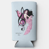 Muziek Note Fairy Seltzer Blikjeskoeler (Voorkant)