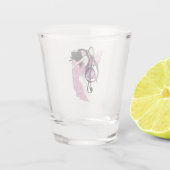 Muziek Note Fairy Shot Glas (Achterkant)
