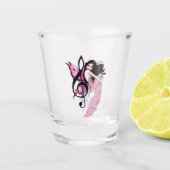 Muziek Note Fairy Shot Glas (Voorkant)