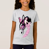 Muziek Note Fairy T-shirt (Voorkant)