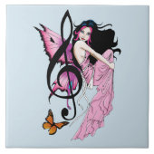 Muziek Note Fairy Tegeltje (Voorkant)