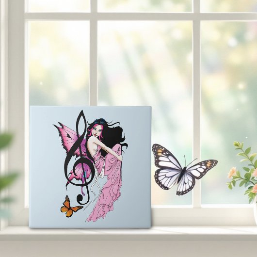 Muziek Note Fairy Tegeltje