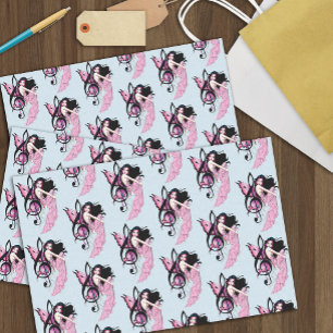 Muziek Note Fairy Tissuepapier