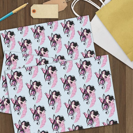 Muziek Note Fairy Tissuepapier