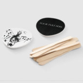 Muziek Note Luxe ontwerp Handwaaier (Niet-gemonteerd)