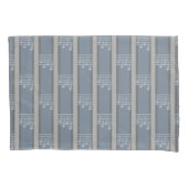 Muziek Note Striped Kussensloop (Voorkant)