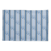 Muziek Note Striped Kussensloop (Achterkant)