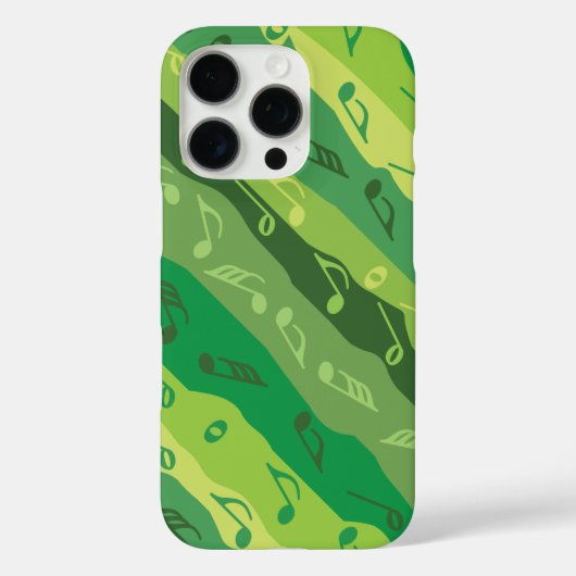 Muziek Note Stripes Groenen Case-Mate iPhone Case (Achterkant)