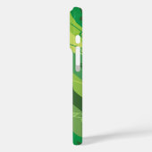 Muziek Note Stripes Groenen Case-Mate iPhone Case (Achterkant / Links)