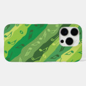 Muziek Note Stripes Groenen Case-Mate iPhone Case (Achterkant (horizontaal))