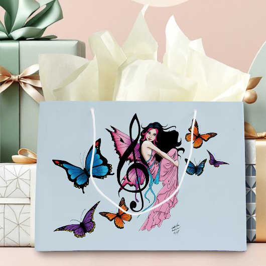 Muziek Note Vlinders Fairy Groot Cadeauzakje