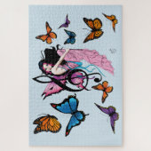 Muziek Note Vlinders Fairy Legpuzzel (Verticaal)