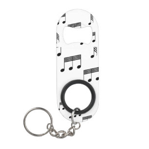 Muziek-noteerde flesopening mini flessenopener