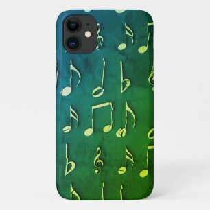 Muziek, noten, dempen Case-Mate iPhone case