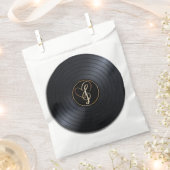 Muziek Noten Vinylplaat Liefde Bedankzakje (Geknipt)