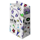 Muziek omhoog zetten klein cadeauzakje (Voorkant Gekanteld)