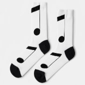 Muziek One Black Beam Note, Sokken (Links)